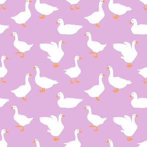 Gooses, Gooses, Geeses- Lilac