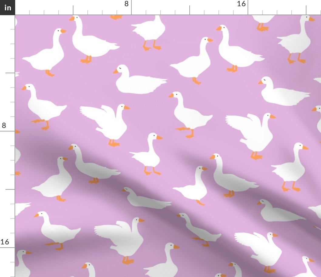 Gooses, Gooses, Geeses- Lilac
