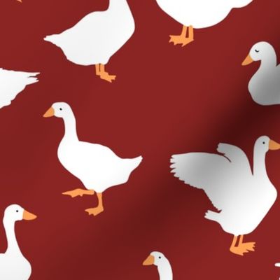 Gooses, Gooses, Geeses- Cranberry