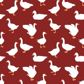 Gooses, Gooses, Geeses- Cranberry