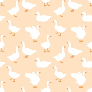 Gooses, Gooses, Geeses-peach
