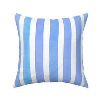 Watercolor soft Blue seamless vertical stripes, wavy stripes, pastel M