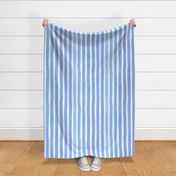 Watercolor soft Blue seamless vertical stripes, wavy stripes, pastel M