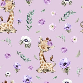 giraffe lilac