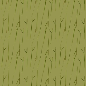 Grasspattern single green