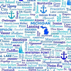 Michigan Cities Blues Small