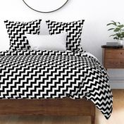 Black & White ZigZag