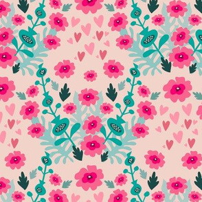 Meadow flower pattern 6