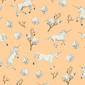 Unicorns with Magnolias R1-03