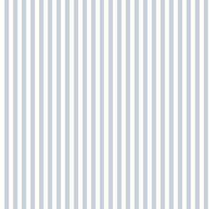 Vintage Blue,  linen stripe - pin stripe