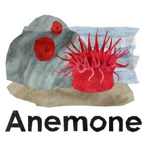 Sea anemone - 6" panel