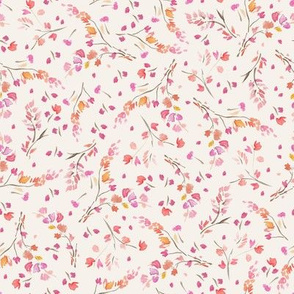 Florrie, Florence, floral, pink 