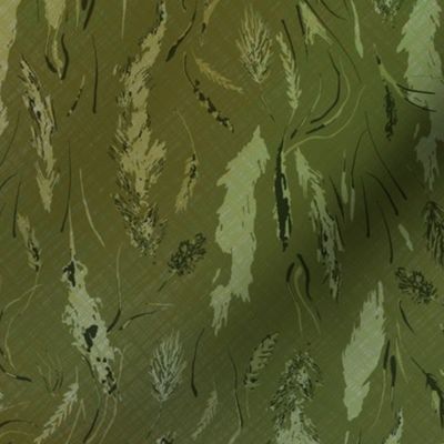 wild grasses green camo textured version by rysunki_malunki