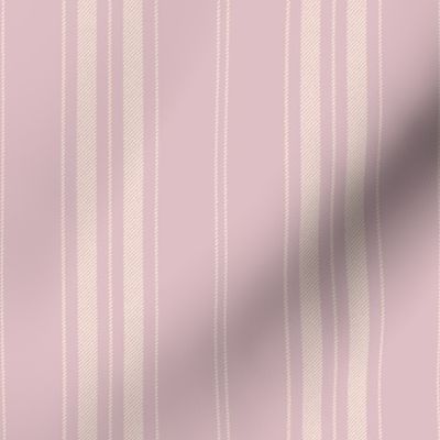 Dandy Stripe ~ Gypsophila on Idyll ~ Faux Woven 