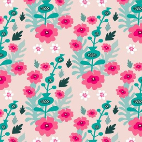 Meadow flower pattern 4