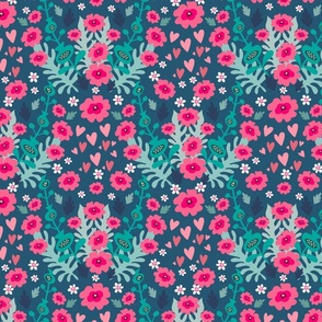 Meadow flower pattern 8