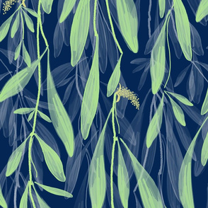 Willow Wisp | Deep Blue + Green