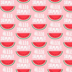 Hello Summer - watermelon - pink - LAD21
