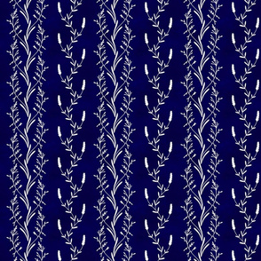Wild Grass Stripes Royal Blue