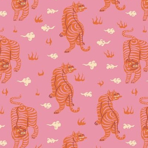 Oriental Pink tigers