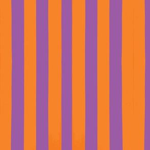 Orange & Purple Stripes