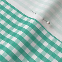 Gingham bright green - smaller