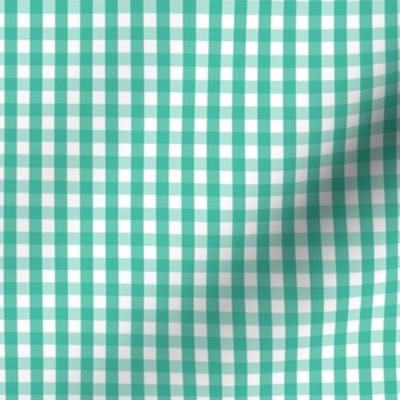 Gingham bright green - smaller