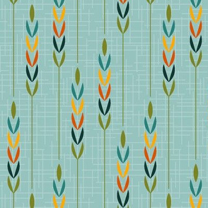 MidCentury Inspired Wild Grasses