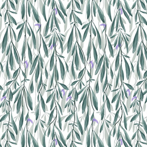 Willow Wisp Medium | Small | Cool Green + Lavender