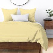 Pineapple Yellow Bengal Stripe Pattern Horizontal in White