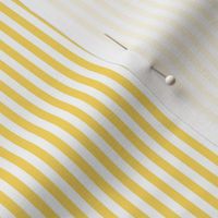 Small Pineapple Yellow Bengal Stripe Pattern Vertical in White