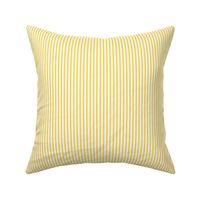 Small Pineapple Yellow Bengal Stripe Pattern Vertical in White