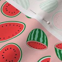 watermelons - pink - summer fruit - LAD21