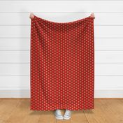 Custom 1 Red Large 2" Eastern Star OES Standard Symbol. You must contact designer BEFORE you place your order. Fabric print just like the preview shows.