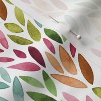 Watercolour Leaves | Muted Shades