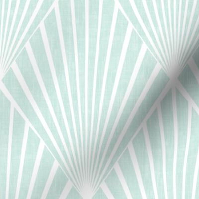 Art Deco  - Dusty Mint Texture