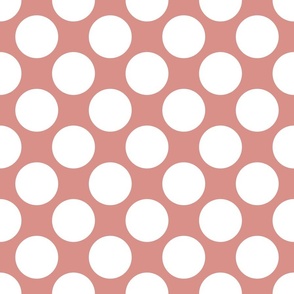 Normal scale • Pink polka dots