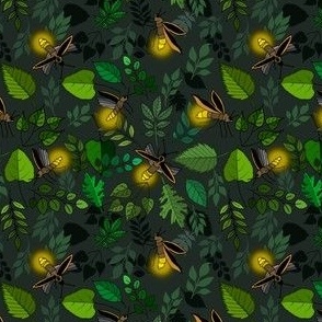 Fireflies (teeny tiny scale)