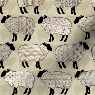 Sheep Wearing Sweaters  