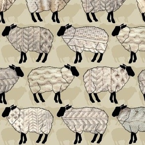 Sheep Wearing Sweaters  
