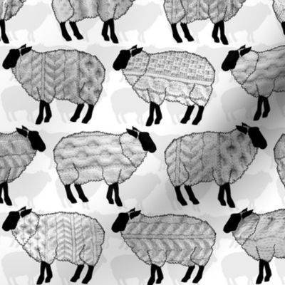 Sheep Wearing Sweaters