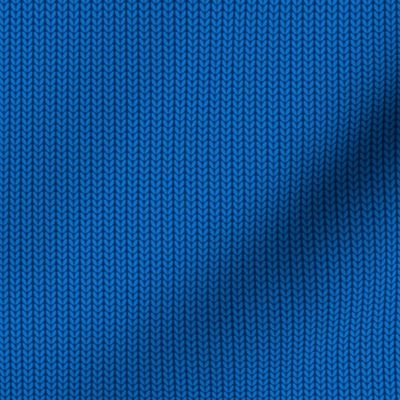 blue knit