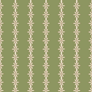 Prairie Nouveau- Wild Grass Seed Stripes- Artichoke- Large Scale