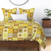 sunshine wholecloth 6" squares: yellows