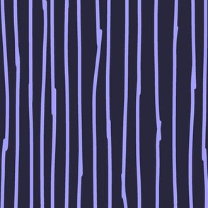 Overlapping Stripes - purple - medium scale