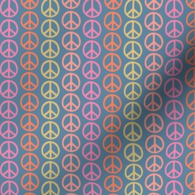 Peace Symbols in Bright mini