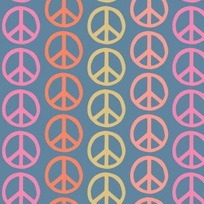 Peace Symbols in Brights