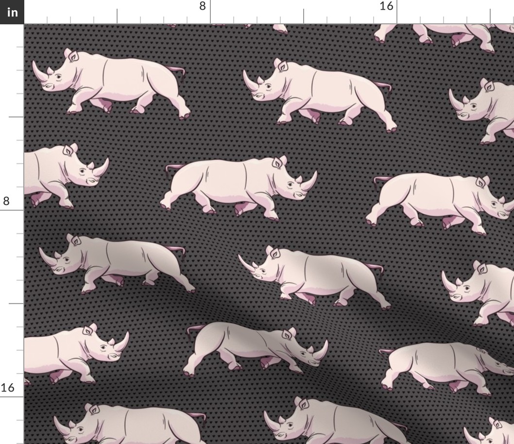 Rhino baby print 