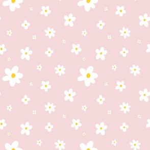 Pink and Daisies