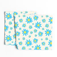 Sunny Flower Power! - cream, medium 